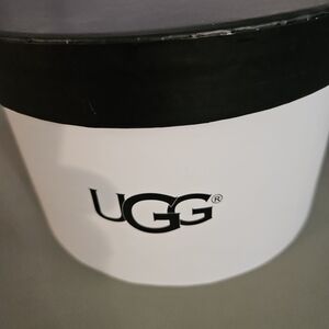 UGG Black and White Box and Ear Muffs